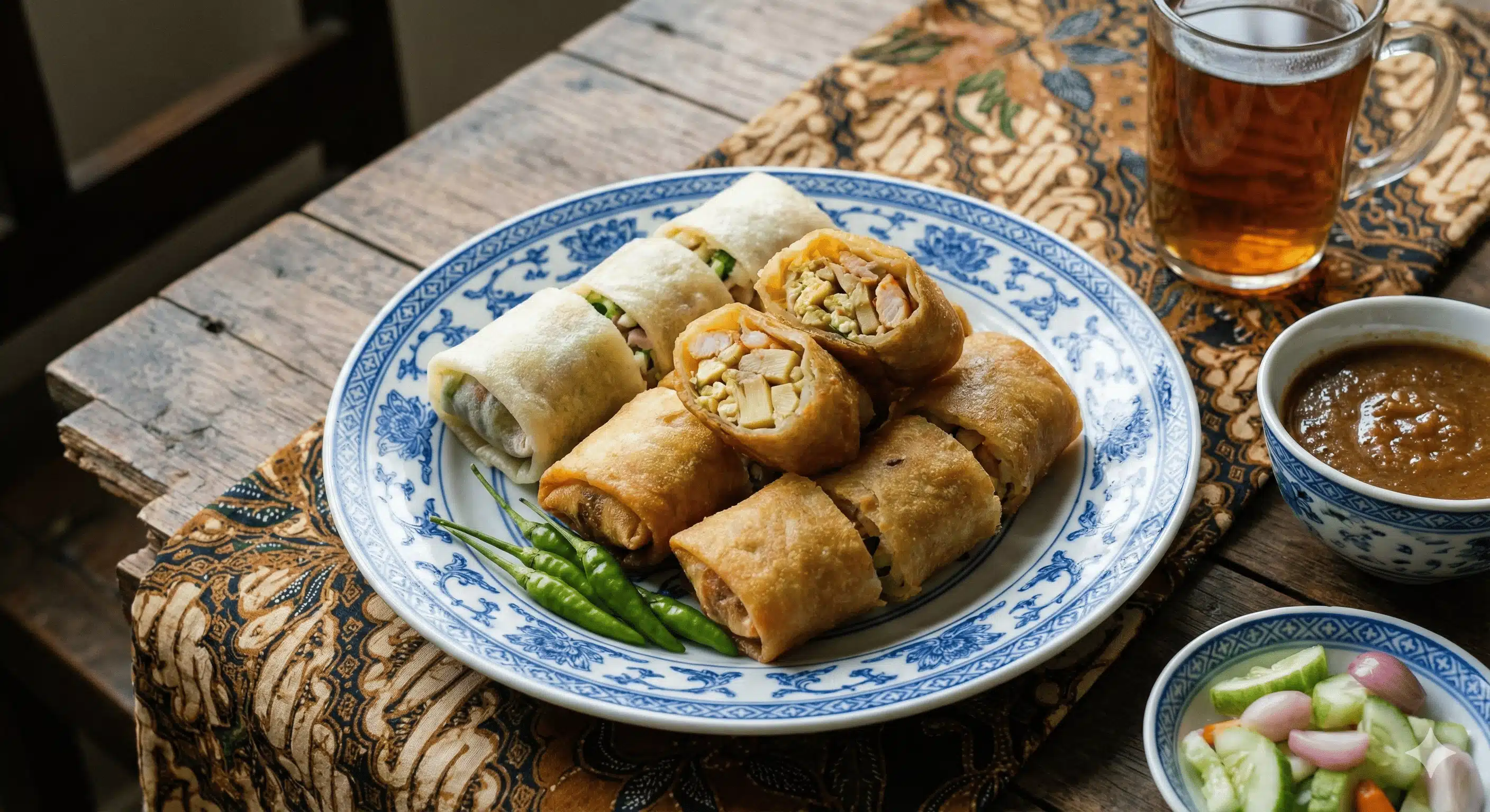 Lumpia Semarang : ꦭꦸꦩ꧀ꦥꦶꦪꦱꦼꦩꦫꦁ